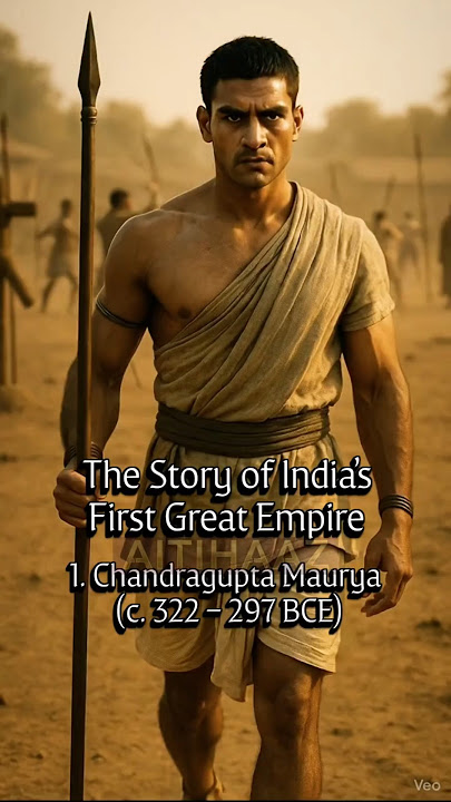 The Story of India's First Great Empire | The Mauryan Empire #mauryans #ancienthistory #ytshorts