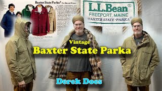 Vintage L.l. Bean Baxter State Parka.
