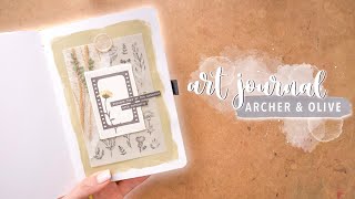 Comenzando mi ART JOURNAL en ARCHER &amp; OLIVE | Primeras impresiones e INSPIRACIÓN