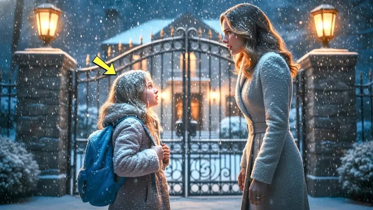 Das kleine Mädchen sagte： „Mein Papa kam nicht heim …“ — Die Milliardärin folgte ihr in den Schn