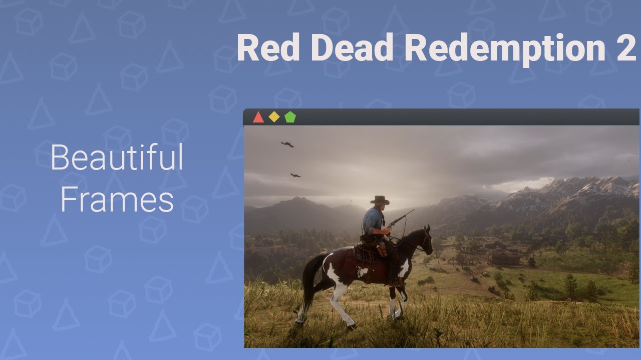 Beautiful Frames 05 Red Dead Redemption 2 YouTube