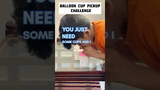 Balloon 🎈 cup pickup game|easy activity for kids#activityforkids #gameideas #balloon #cupgames screenshot 4