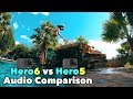 GoPro Hero6 vs Hero5 Audio Test Comparison - GoPro Tip #596