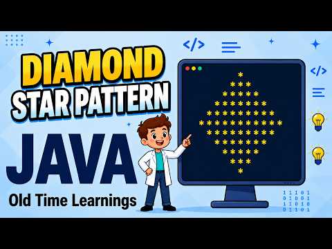 Diamond Star Pattern in JAVA