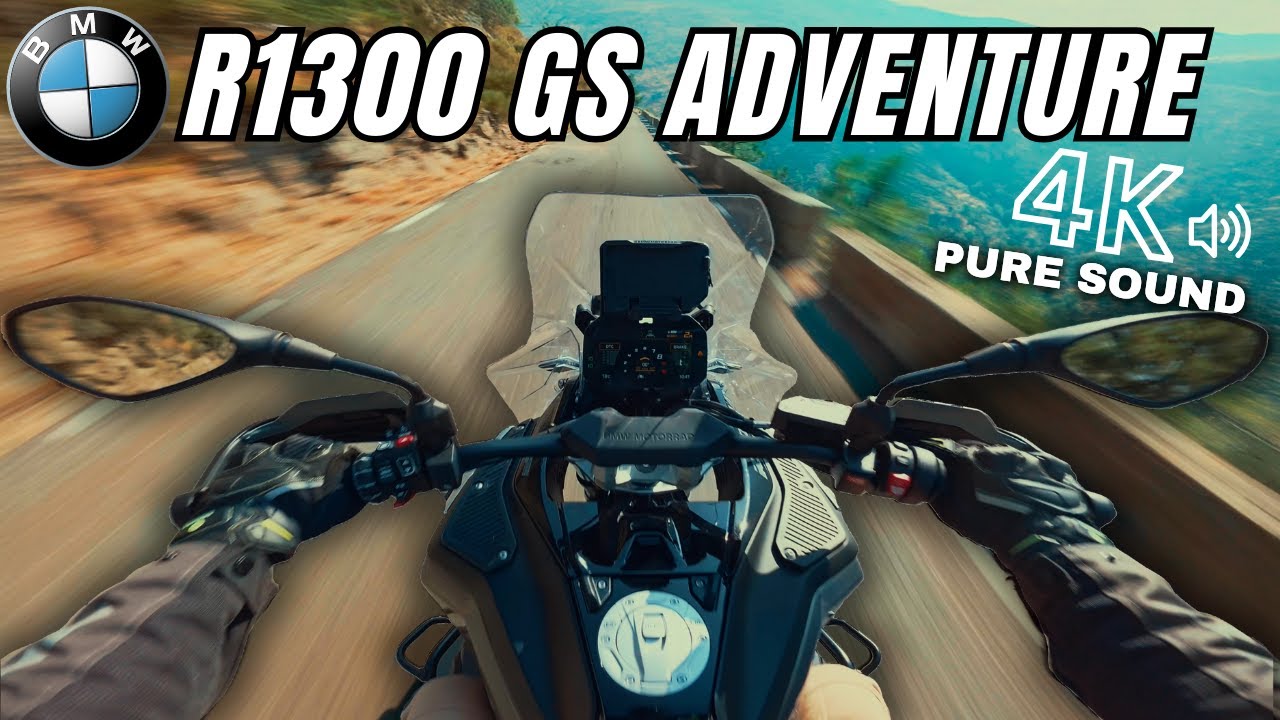 PRUEBA DE SONIDO: BMW R1300 GS ADVENTURE (4K POV)