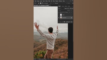 Smart Trick to BLUR YOUR BACKGROUND Correctly in #photoshop #shorts