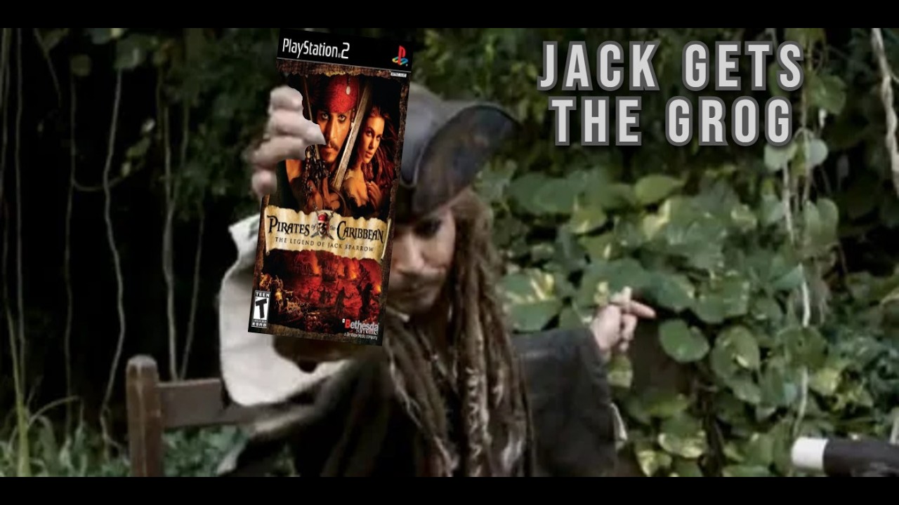 Pirates of the Caribbean: The Legend of Jack Sparrow | Jack throws GROG (PS2)