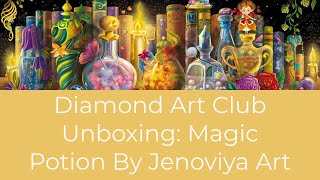 Diamond Art Club Unboxing: Magic Potion By: Jenoviya Art - YouTube