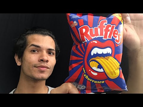 ASMR : COMENDO RUFFLES (Mastigação)