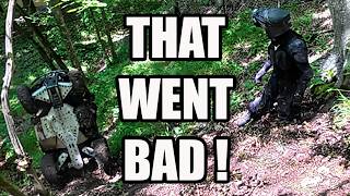 One Wrong Move… ATV Rollover!