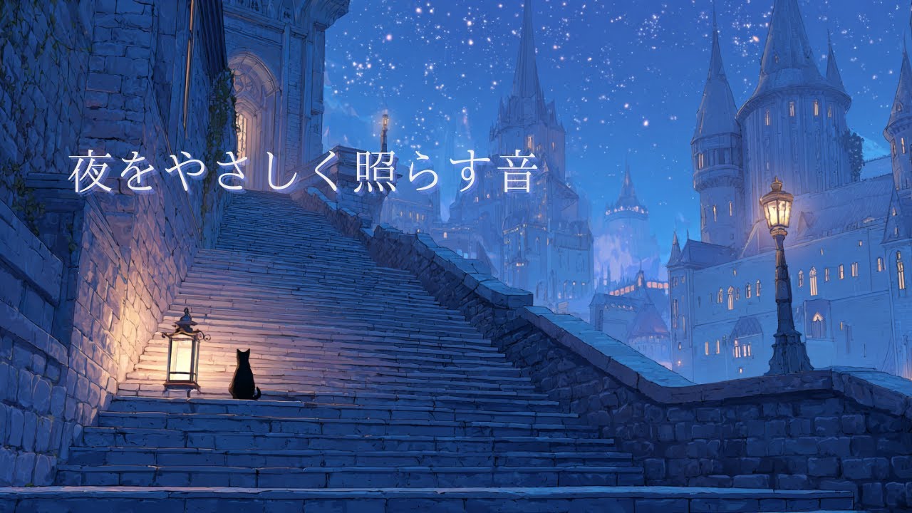 【BGM】静かな夜に寄り添うやさしいピアノ🌙｜読書・作業・リラックス