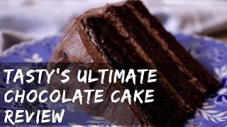 Tasty's ultimate chocolate cake is one of the most fascinating
recipes. it has quite a few unusual ingredients. i tried out to see if
really lived...