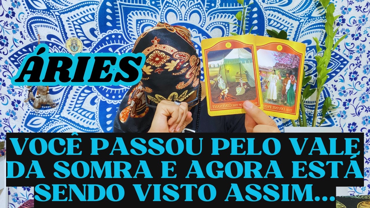 ♈️ÁRIES VOCÊ PASSOU PELO VALE DA SOMBRA E AGORA ESTÁ SENDO VISTO ASSIM 🔥 ENTENDA 🔑