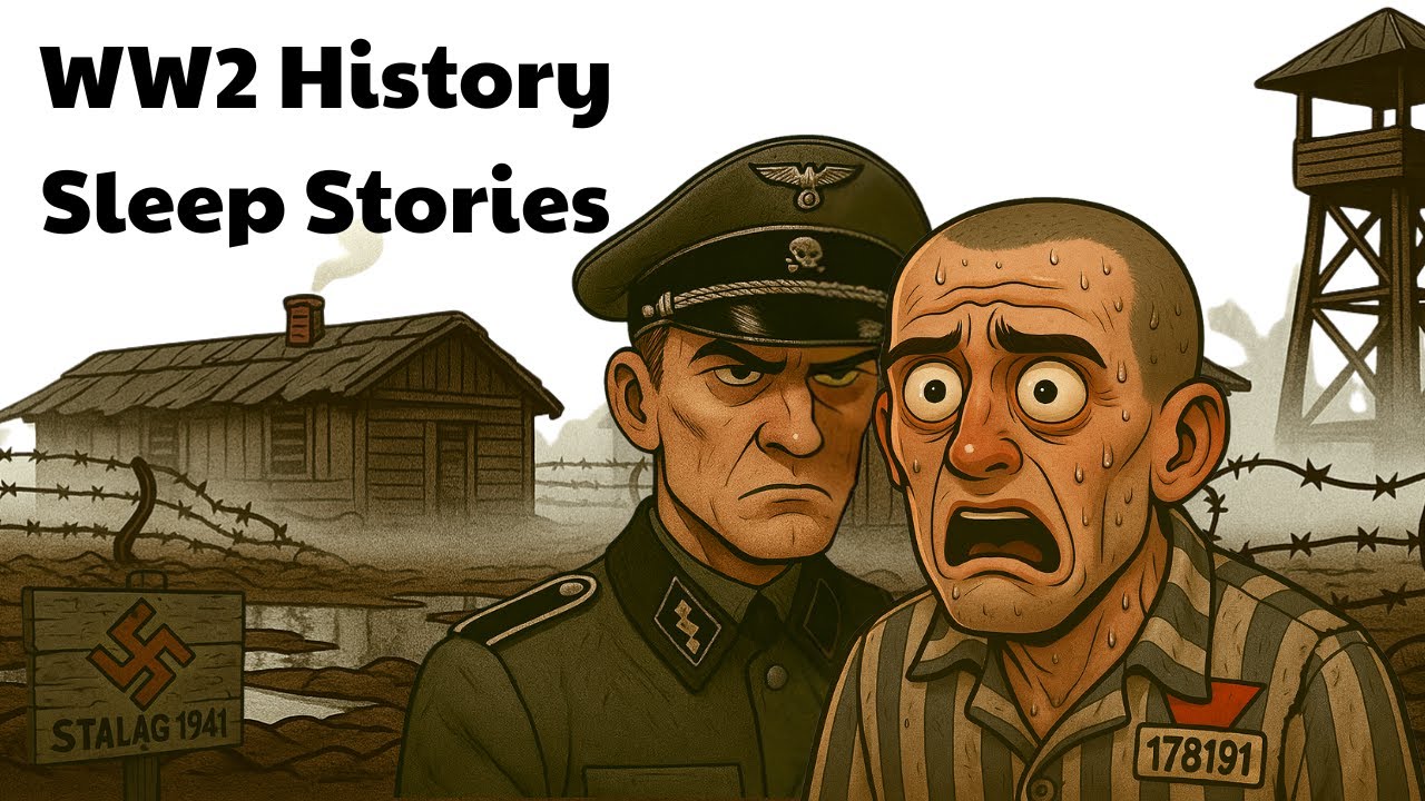 What It Was Like to Be a French POW in Nazi Germany | WW2 History Sleep Stories