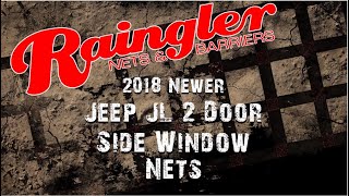 2018 - Newer Jeep JL 2 Door Side Window Nets screenshot 4