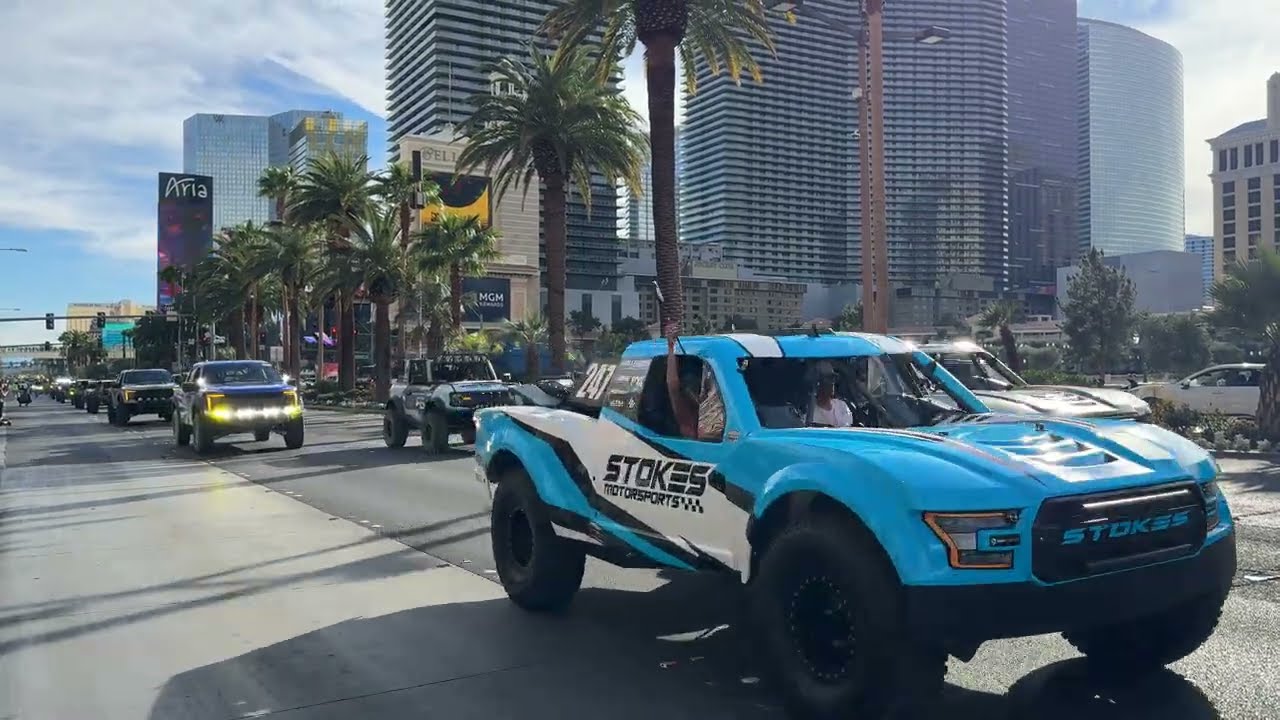 Mint 400 parade on the Las Vegas Strip March 4 2026