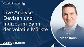Live Analyse Devisen und Indizes im Bann der volatile Märkte