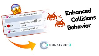 How to check if objects are actively colliding - Enhanced Collisions Behavior - CONSTRUCT 3 TUTORIAL