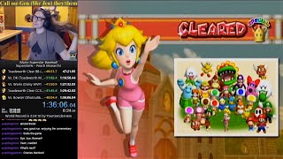 Mario Superstar Baseball Superstar% - Peach Monarchs in 1:36:06 (Former WR) on Jan 21, 2021