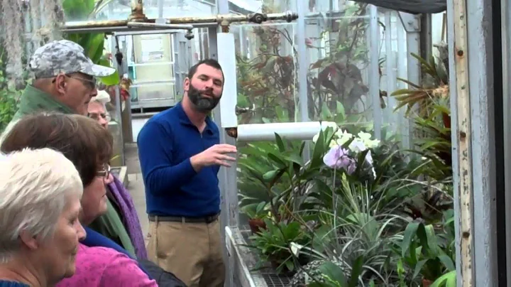 Tour of UM Roger Clapp Greenhouses with Brad Libby