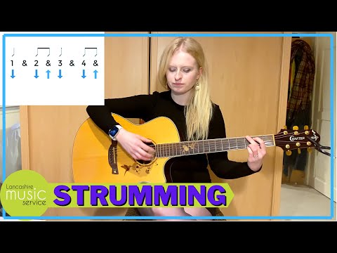 Read and Play Strumming Patterns on Guitar | Lancashire Music Service