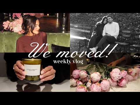 WE MOVED! Week in my life in the new apartment 🤍 Dream Apartment Tour, Productive & Realistic Week!