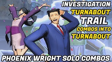 UMVC3 - PHOENIX WRIGHT SOLO COMBOS!