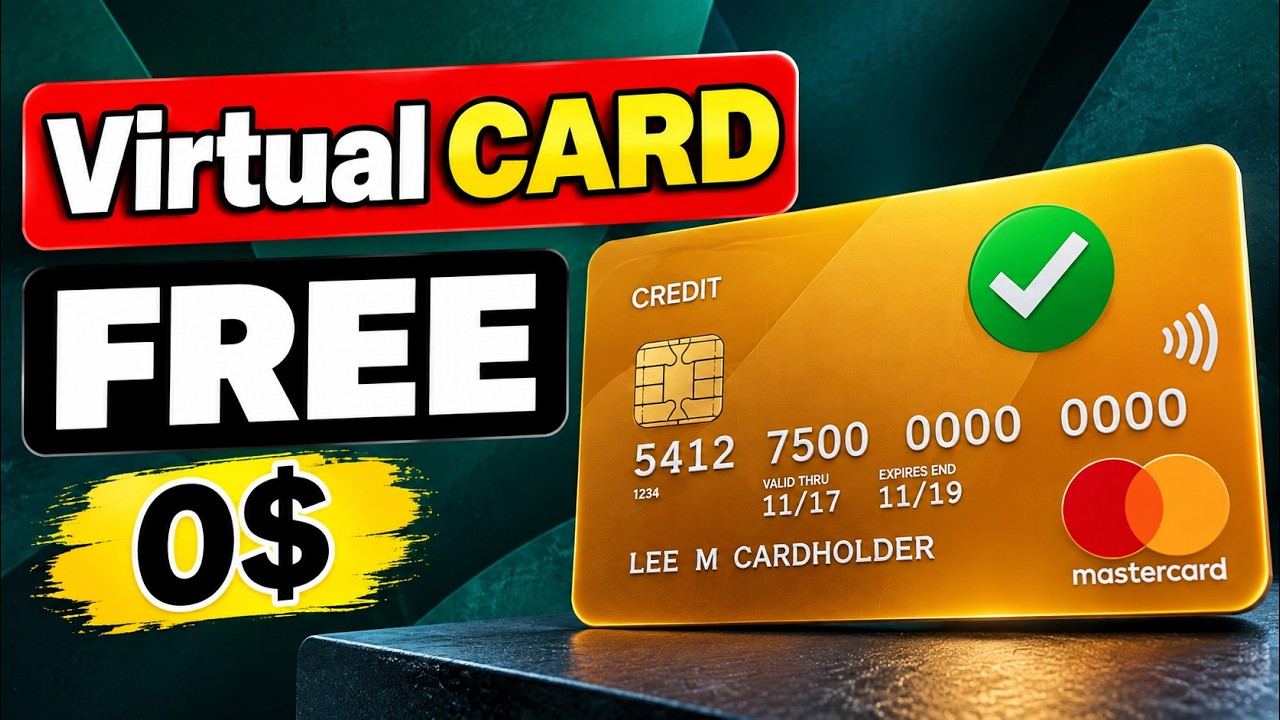 Free Virtual Card for Online Payments | Easy & Safe Method - YouTube
