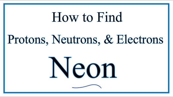 Protons Electrons Neutrons