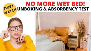 ABSORBENT Incontinent UNDERPADS for OVERNIGHT PROTECTION NO more wet beds| CONKOTE REUSABLE Underpad