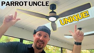 Turn Your Patio Into a Cool Oasis 🌴 | Parrot Uncle F6015 Ceiling Fan Upgrade