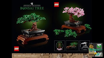 LEGO Creator Expert 10281 Bonsai Tree - Speed Build Review (Botanical Collection)