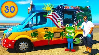 Gecko and Mr Tee's Ice Cream Truck | Gecko's Real Vehicles | Ice Cream Truck For Children