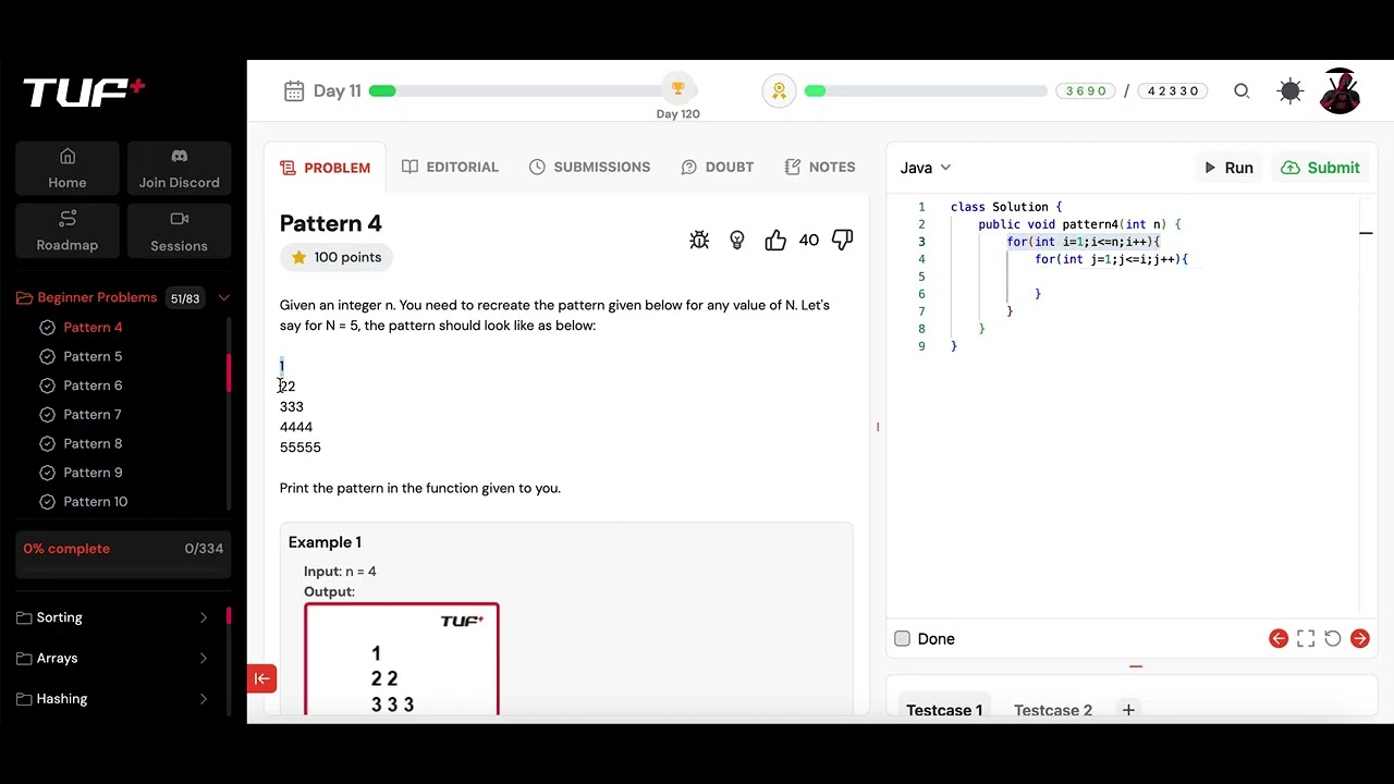 Pattern4 TUF || Pattern4 - YouTube