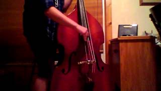Wagon Wheel by Old Crow Medicine Show Upright Bass Cover