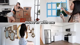 Move In With Me | Empty Apartment Tour, Painting My Room, New Decor + Unpacking!