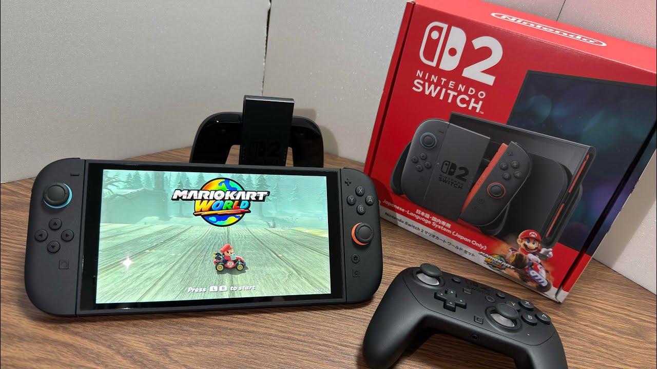 Nintendo Switch2 開封レビュー！！ - YouTube