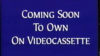 Coming Soon To Own On Videocette Vhs Transition - 19961997
