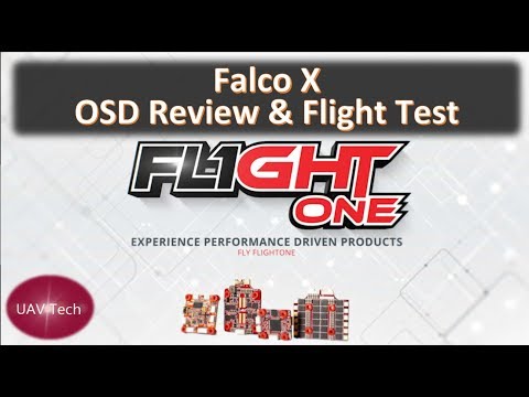 FlightOne: Falco X - OSD Menues and First Flights - YouTube