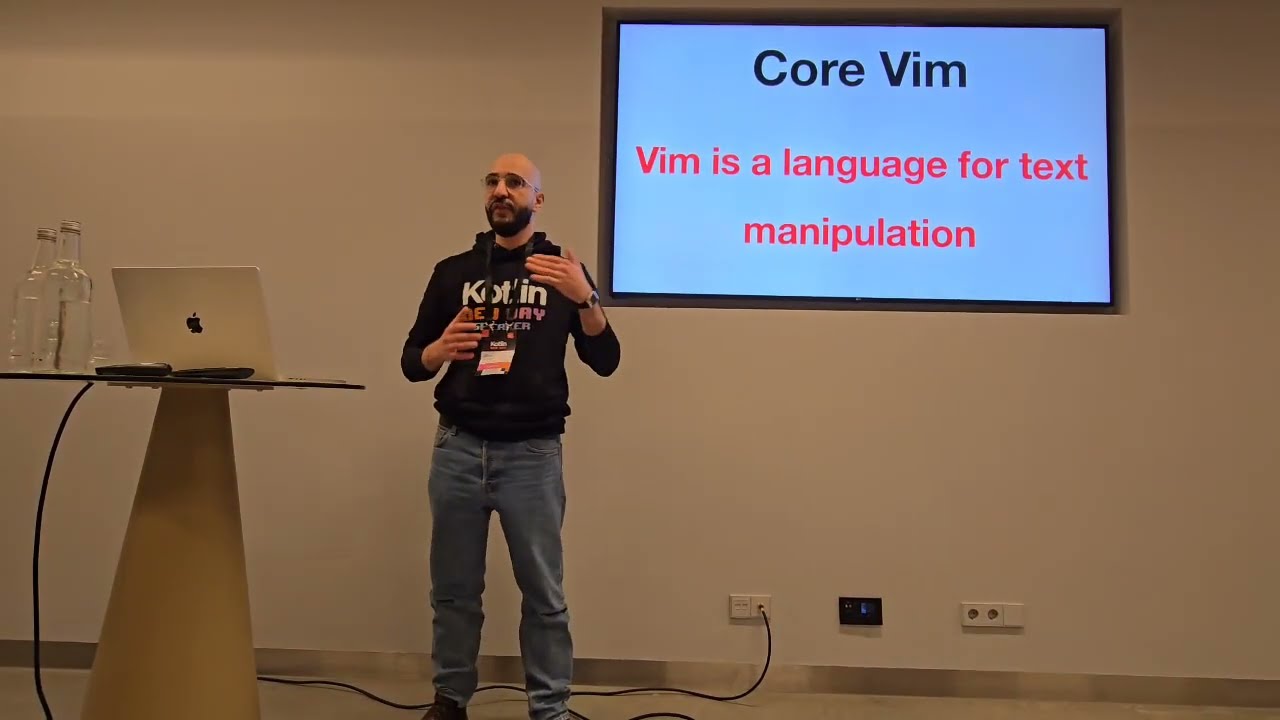 Создание мультиплатформенных приложений и возможности Vim — Одай Малех на Kotlin Dev Day в Амстер...