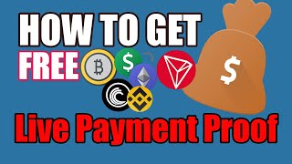 Learn How to Earn BNB,TRX,BTC,BTT, USDT & ETH Without Any Investment | Live Payment Proof!