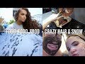 Weekly Vlog 24- WARNING: DON'T WATCH IF YOU'RE HUNGRY (+ crazy hair & snow) | Adina May