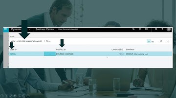 Assign Profiles to Users in Business Central