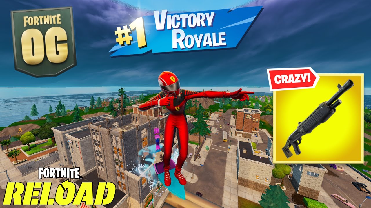 NEW F1 RACER SKIN! | Fortnite Reload | High Kill Duo vs Squad Gameplay