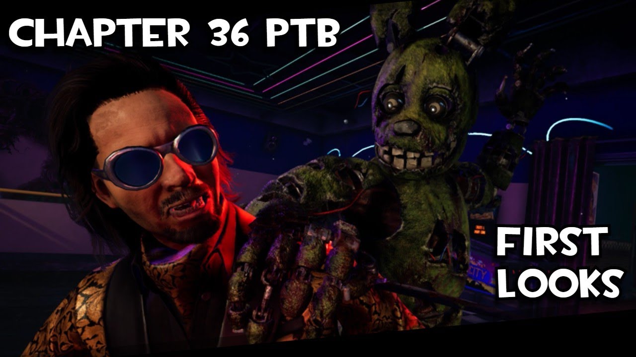 SPRINGTRAP in Dead By Daylight | First Looks, Killer, Perks, Addons, and Map!