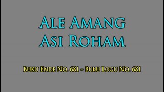 Vignette de la vidéo "Buku Ende No.681 - Ale Amang"