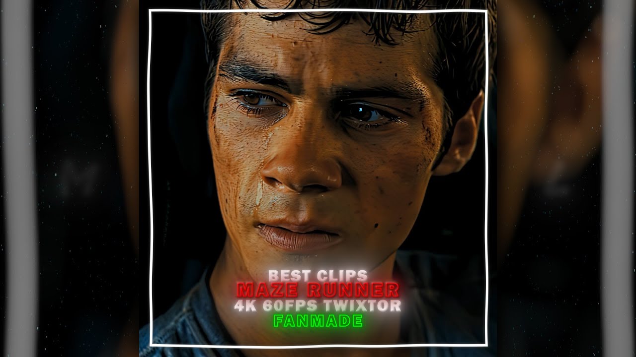Best Clips | Maze Runner 1 | 4K 60FPS Twixtor Clips For Edits