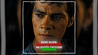 Best Clips Maze Runner 1 4K 60Fps Twixtor Clips For Edits