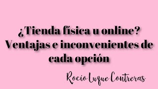 ¿Donde comprar el material, tienda física u online?