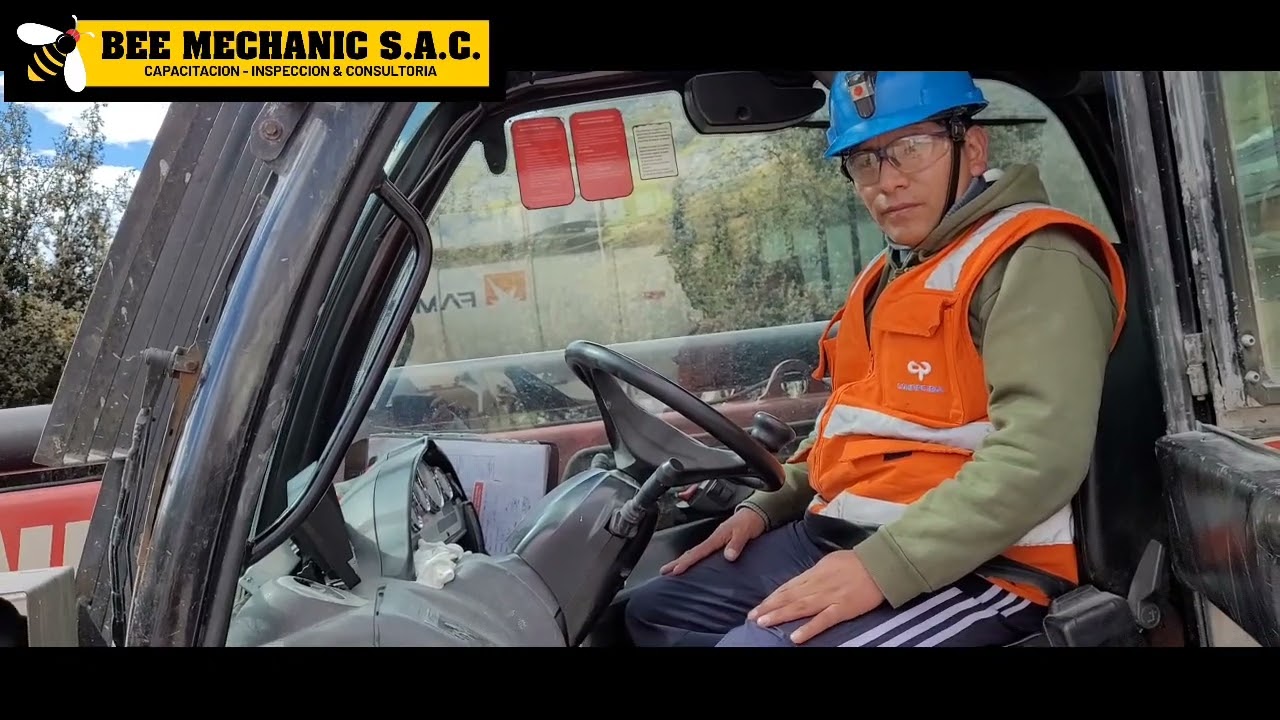 Operación Segura de Telehandler Manitou - Recertificación y entrenamiento